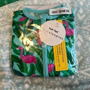 Little Sleepies 18-24m flamingo zippy BNWT